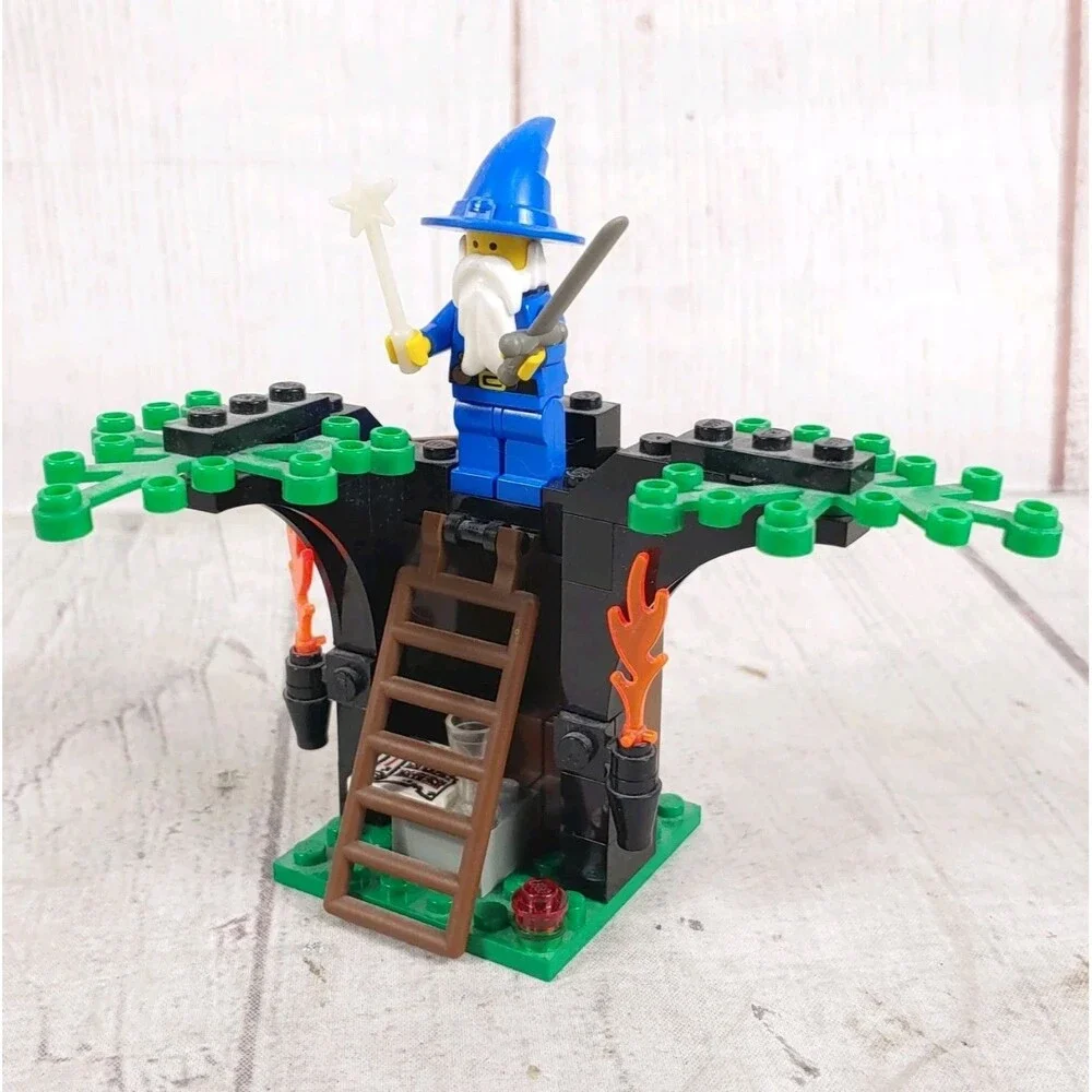 90% Complete - LEGO Dragon Masters: 6020 Magic Shop - Missing Parrot, Barrel Etc
